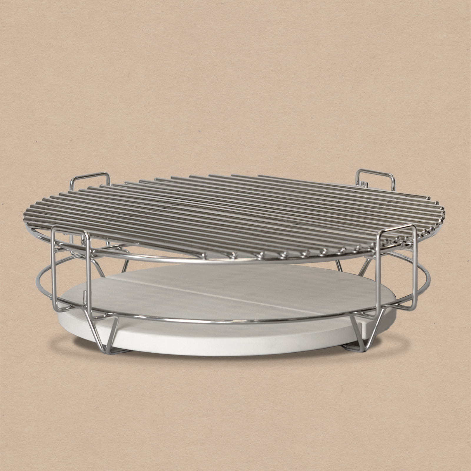 Bestcharcoal - Gietijzeren Grid - Halvemaanvormig - Large